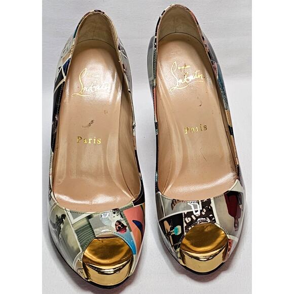 Christian Louboutin Very Privé patent leather heels - Picture 3 of 9